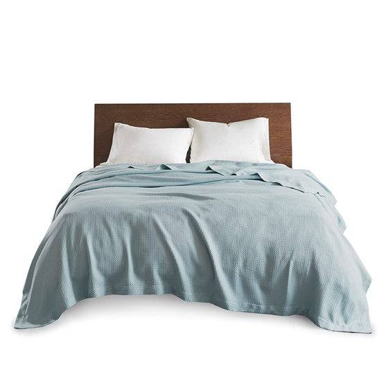 "100% Certified Egyptian Cotton Blanket - Twin, Queen & King Sizes - Quahog Bay Bedding"
