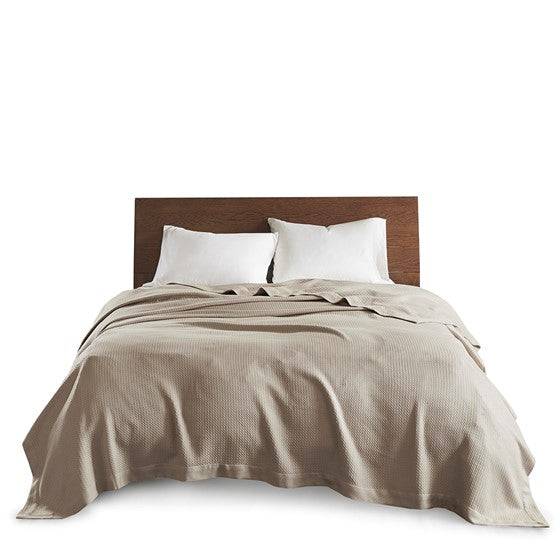 "100% Certified Egyptian Cotton Blanket - Twin, Queen & King Sizes - Quahog Bay Bedding"