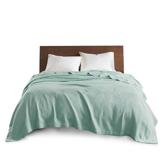 "100% Certified Egyptian Cotton Blanket - Twin, Queen & King Sizes - Quahog Bay Bedding"
