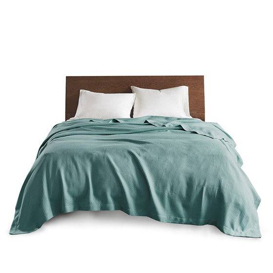 "100% Certified Egyptian Cotton Blanket - Twin, Queen & King Sizes - Quahog Bay Bedding"