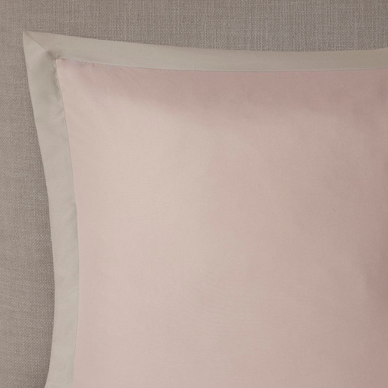 Embroidered Medallion Comforter Set -  Blush Medallion Bedding Set - 8PC
