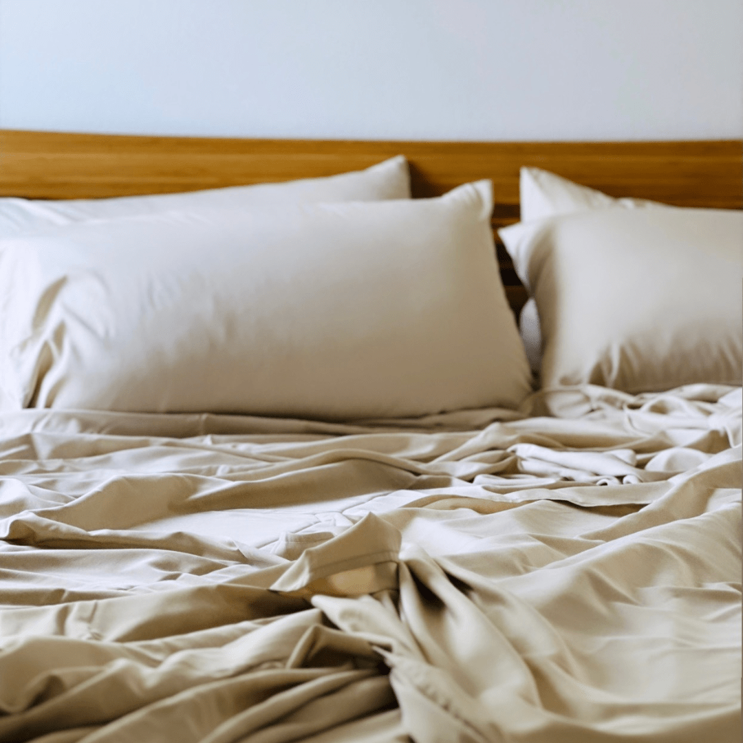 Bamboo Pillowcase Set 330TC Copper Infused
