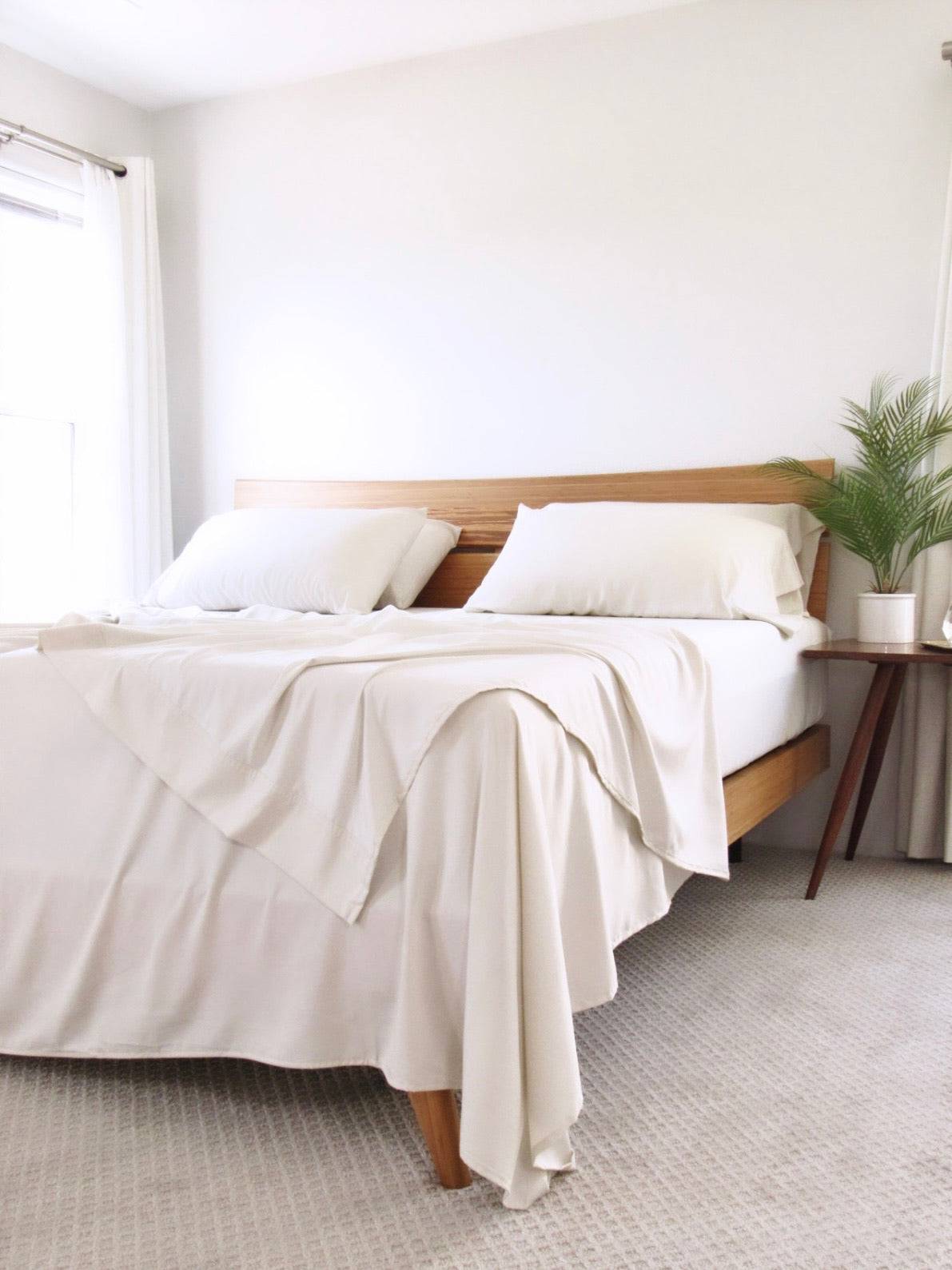 Bamboo Pillowcase Set 330TC Copper Infused