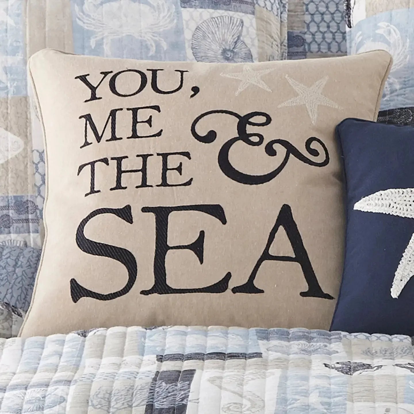Universal V Berth Bar Harbor Coastal Quilt Set 5PC