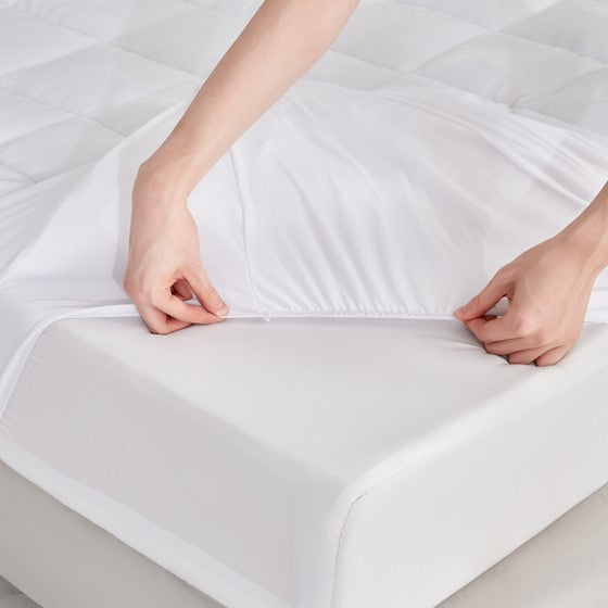Cloud Soft Overfilled Plush Waterproof Mattress Pad