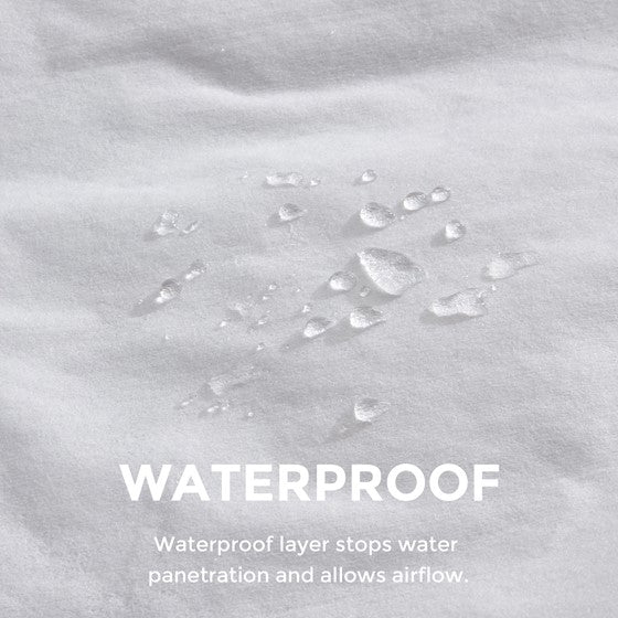 Cloud Soft Overfilled Plush Waterproof Mattress Pad