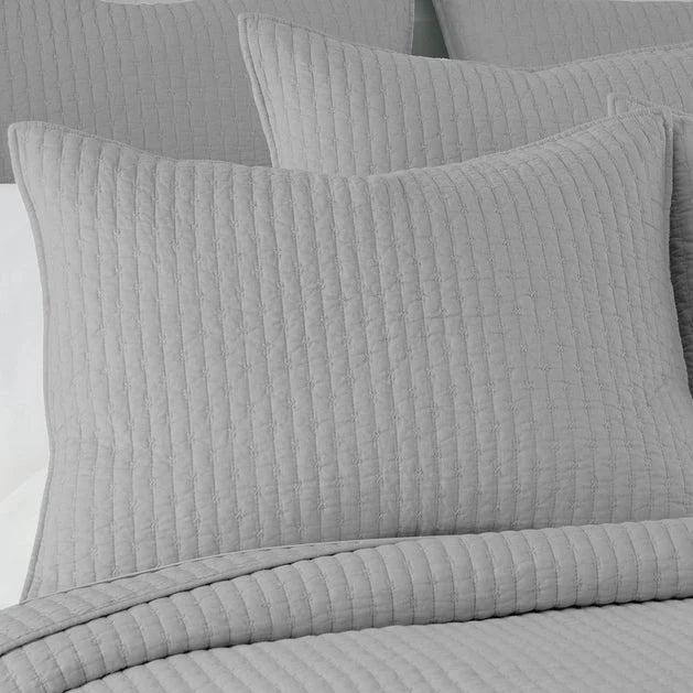 Universal V Berth 100% Cotton Quilt Cover Sets American Made - Light Grey
