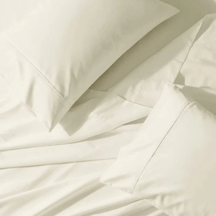 Egyptian Linens 650TC Cotton Blend Split Top Cal King Sheets - Fitted Sheet With Wings