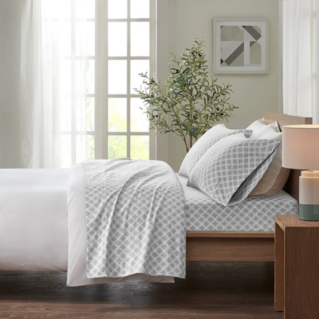 Sleep Philosophy Flannel 100% Cotton Flannel Sheet Set Solid & Prints