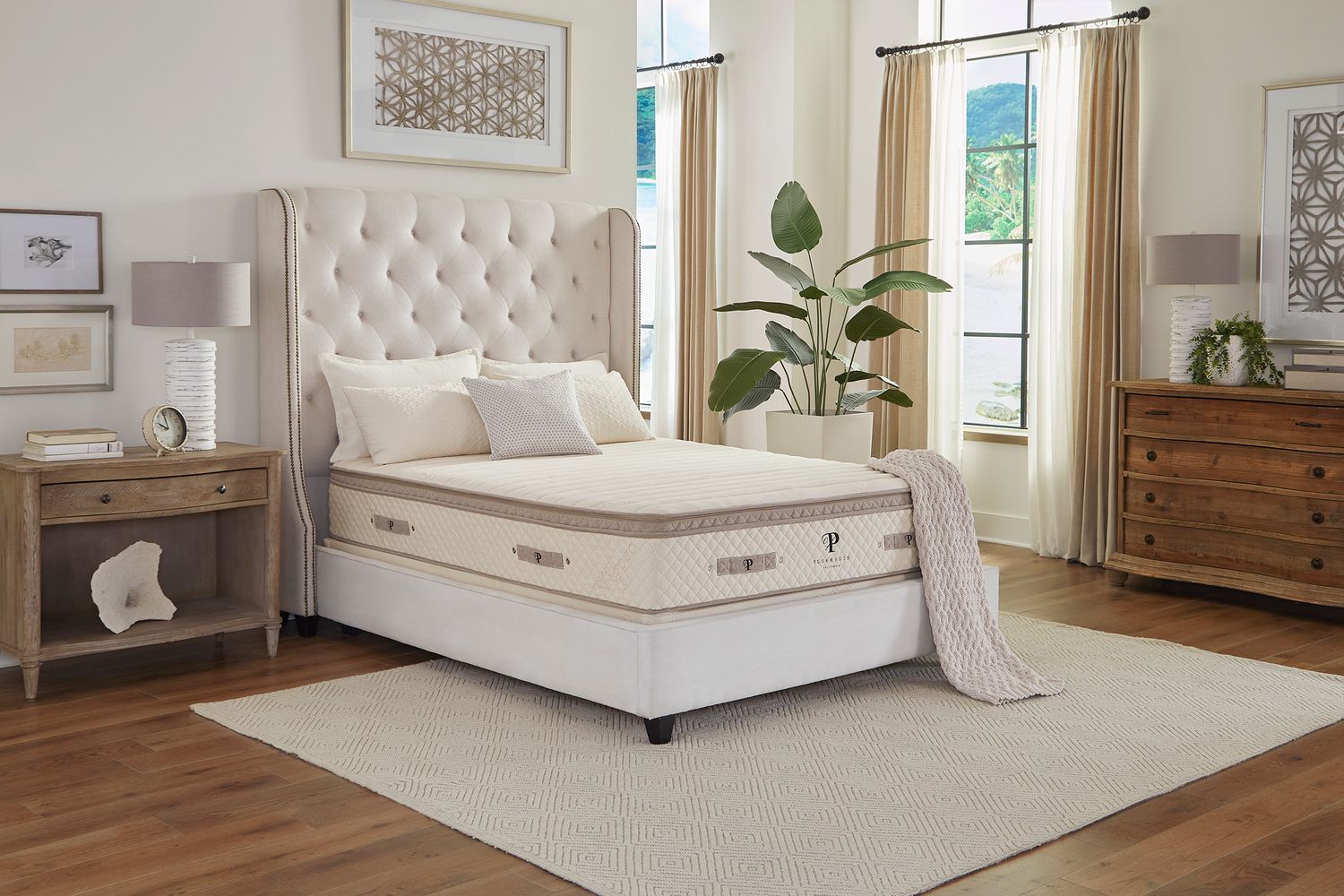 Hybrid Latex Mattress - The Luxury Bliss - American Made - Made in the USA Mattresses