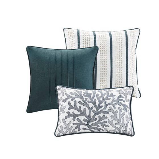 Bayside Nautical Comforter Set Cotton 7PC