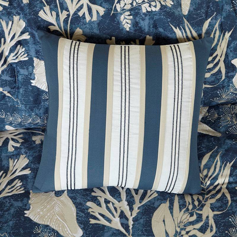 Madison Park Cape Cod 7PC Sateen Comforter Set - Nautical Bedding Sets