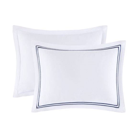 Luxury 500TC Cotton Embroidered Comforter Set 5PC