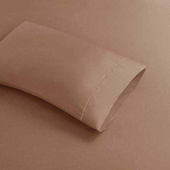 Madison Park Luxury 600TC 100% Pima Cotton Sheet Set With Beautiful Hem Stitching
