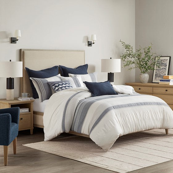 Murphy Oversized Cotton Jacquard 8PC Comforter Set