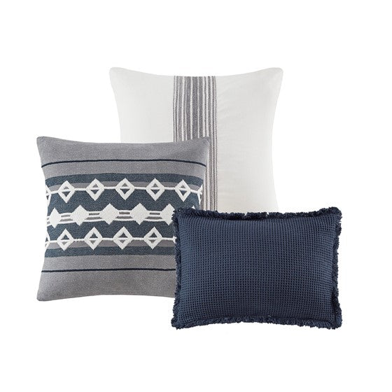 Murphy Oversized Cotton Jacquard 8PC Comforter Set