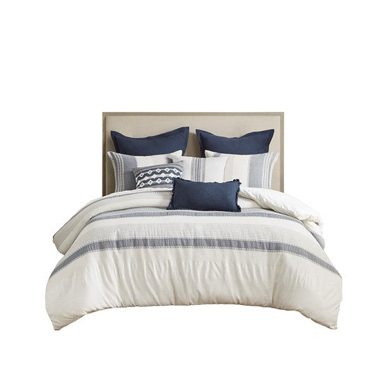 Murphy Oversized Cotton Jacquard 8PC Comforter Set