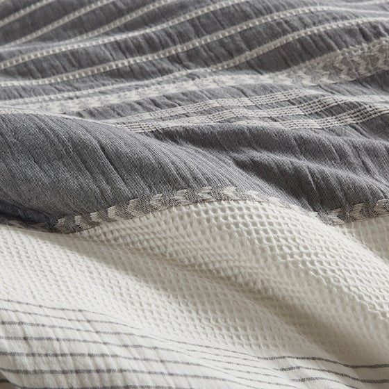 Murphy Oversized Cotton Jacquard 8PC Comforter Set