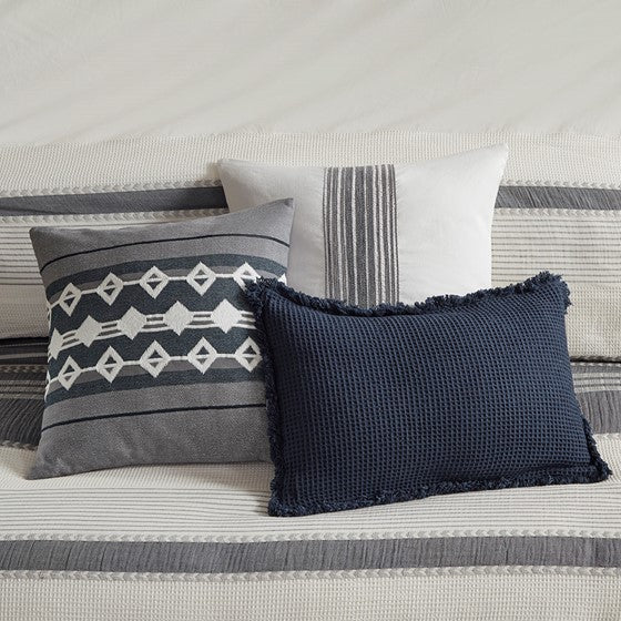 Murphy Oversized Cotton Jacquard 8PC Comforter Set