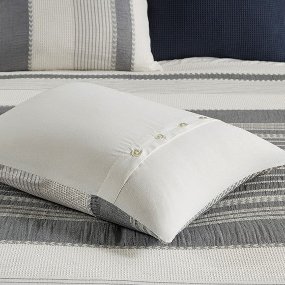 Murphy Oversized Cotton Jacquard 8PC Comforter Set