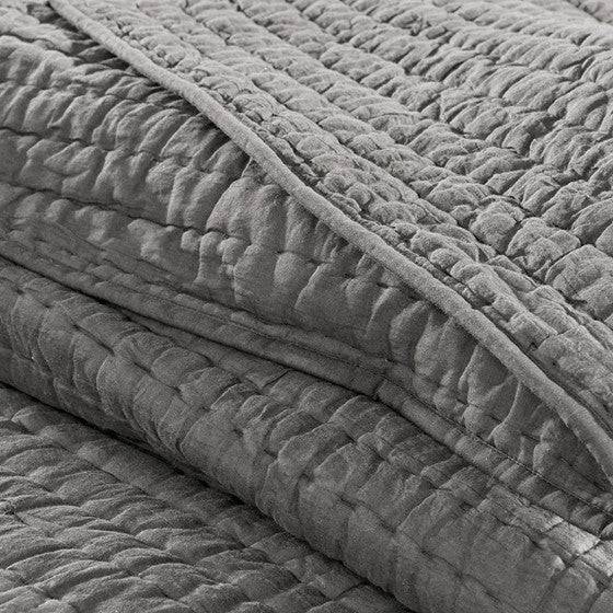 Serene Thick & Warm All Cotton Quilt Set With Cotton Fill