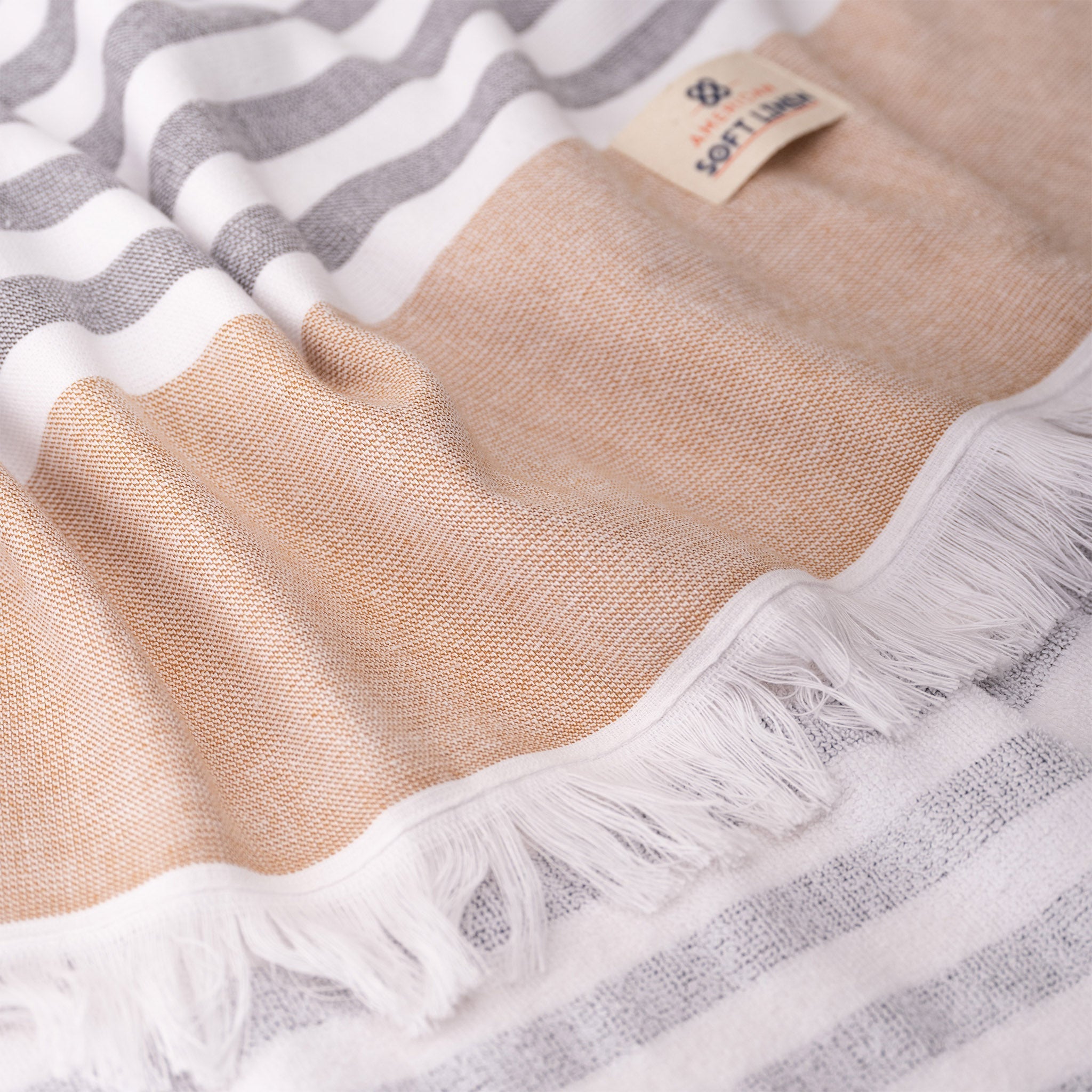 Mediterranean 100% Cotton Turkish Bath Towels