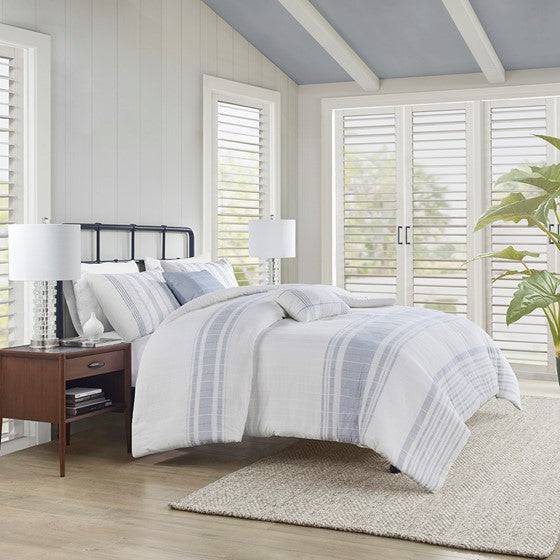 Morgan 5 Piece Cotton Jacquard Duvet Set