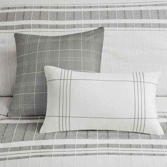 Morgan 5 Piece Cotton Jacquard Duvet Set
