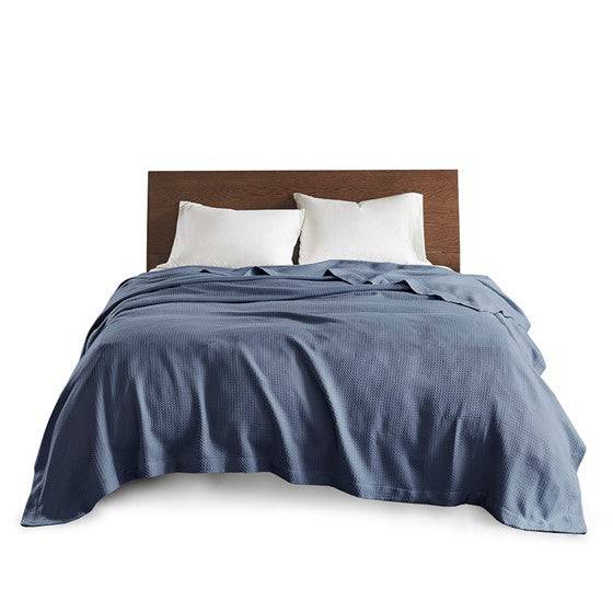 Nautical 9PC Bedding Ensemble King Navy Blue Hues