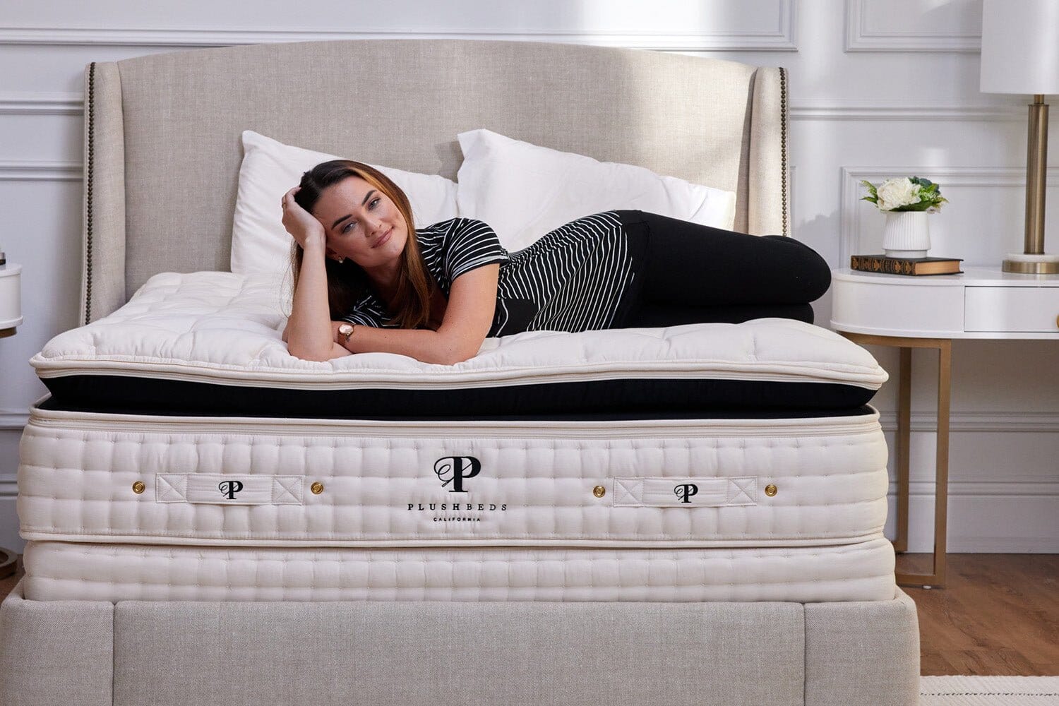 Pillowtop Mattress - The Signature Bliss - Organic Pillowtop Mattress - Quahog Bay Bedding