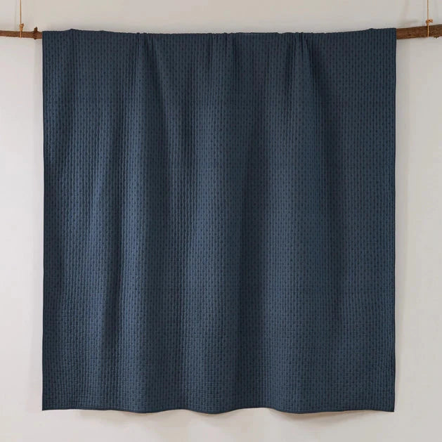 Universal V Berth 100% Cotton Quilt Cover Sets American Made - Navy Blue