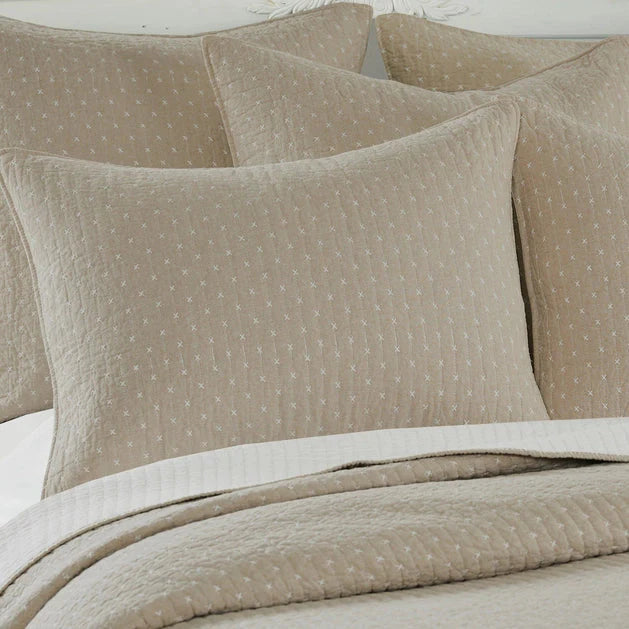 Universal V Berth 100% Cotton Quilt Cover Sets American Made - Taupe