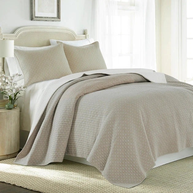 Universal V Berth 100% Cotton Quilt Cover Sets American Made - Taupe