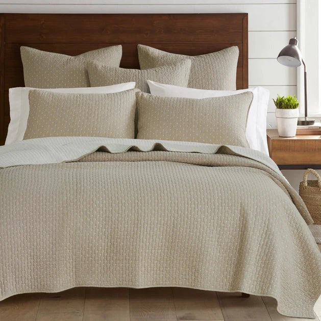 Cross Stitch 100% Cotton Quilt Set - Quahog Bay Bedding