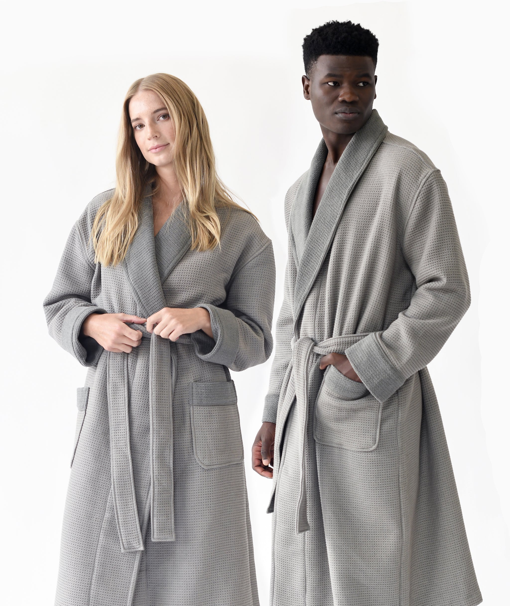 Waffle Bath Robe - Quahog Bay Bedding