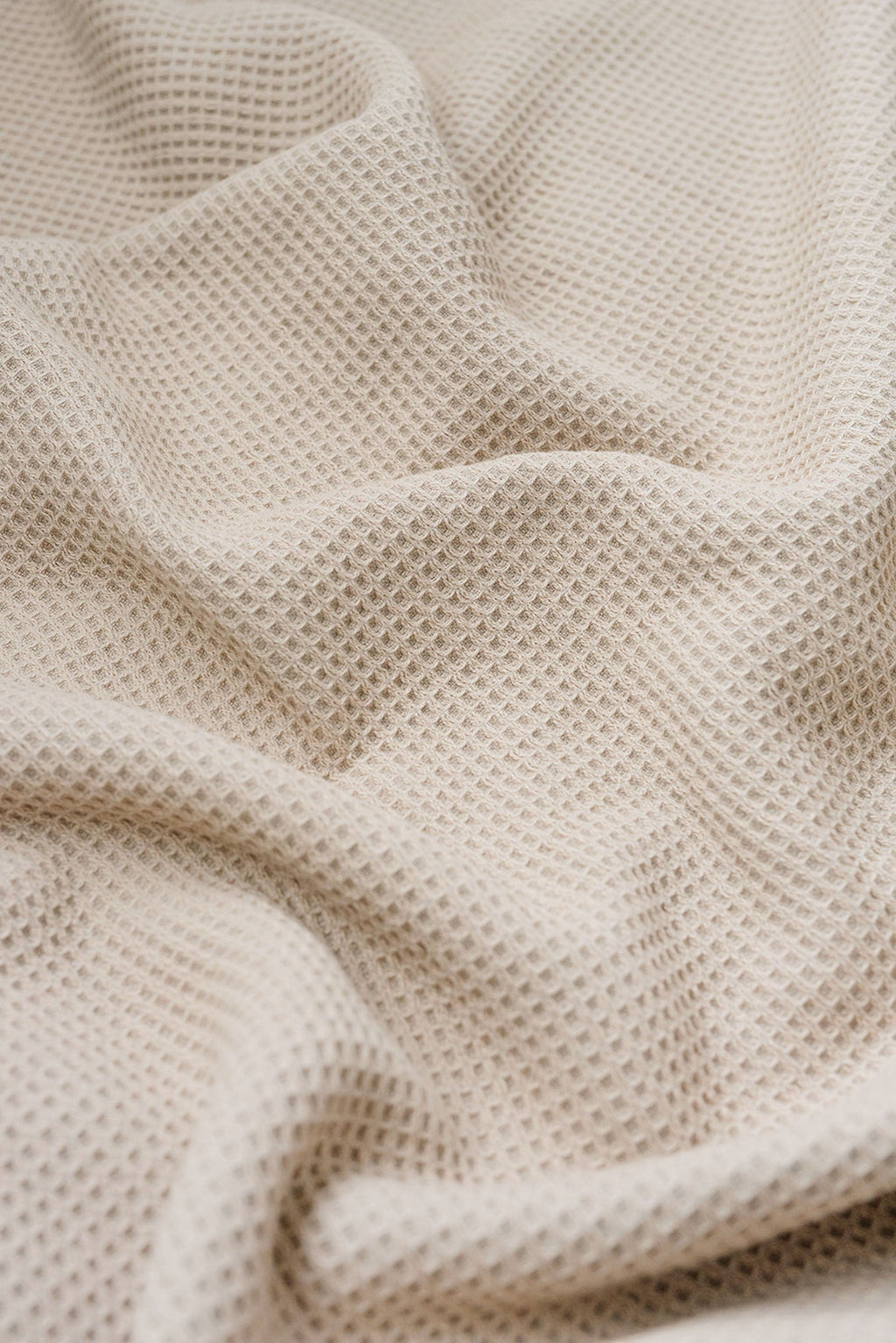 Waffle Bath Towel Set Bamboo Cotton Blend