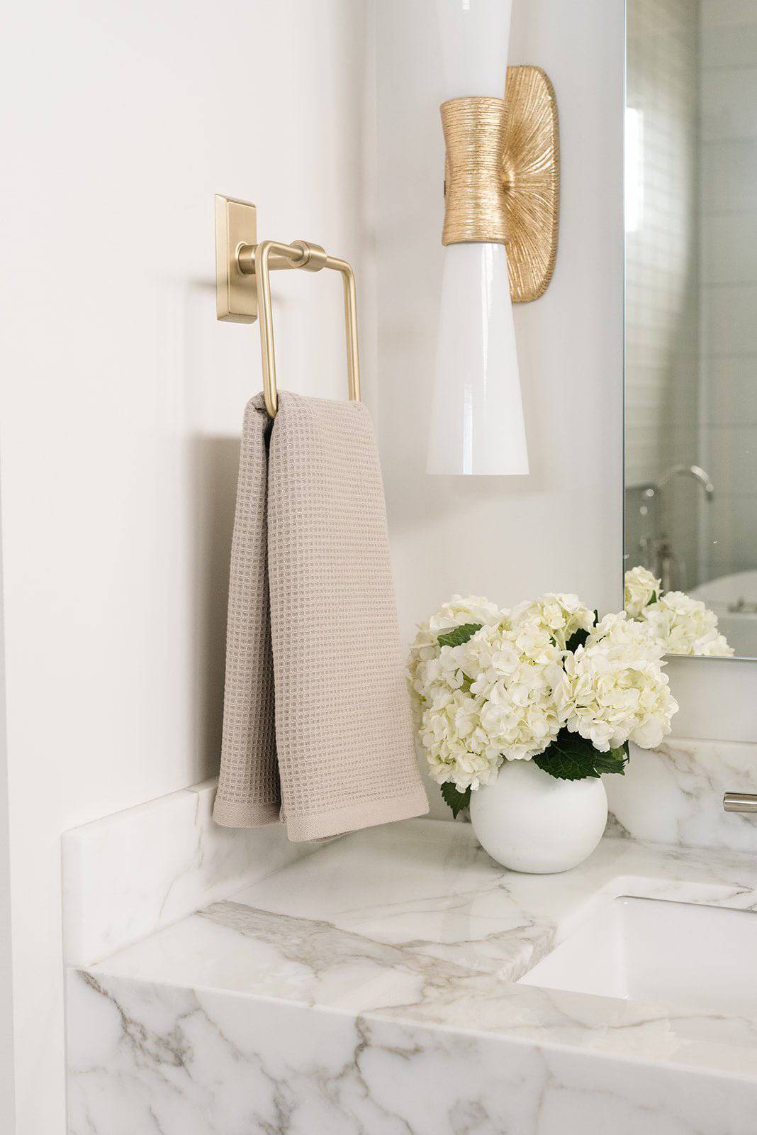 Waffle Bath Towel Set Bamboo Cotton Blend
