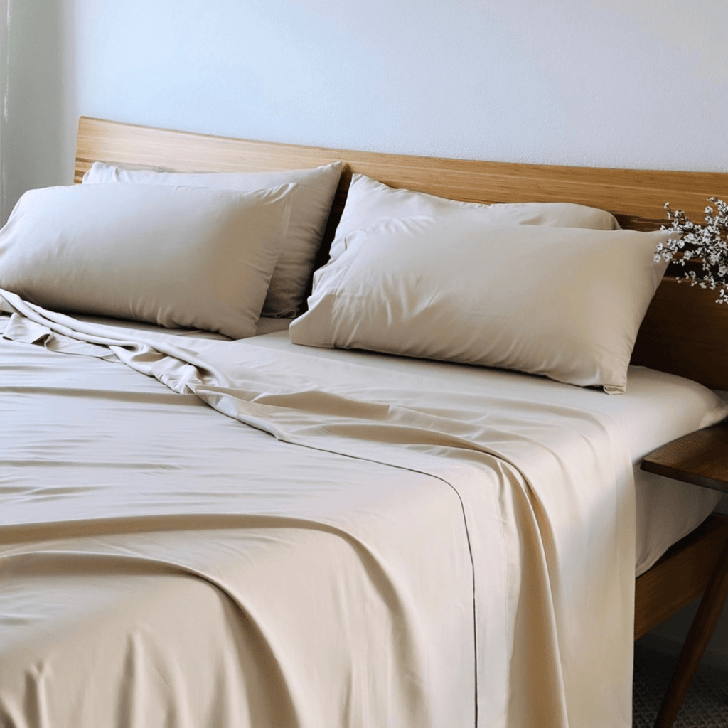 Bamboo Pillowcase Set 330TC Copper Infused