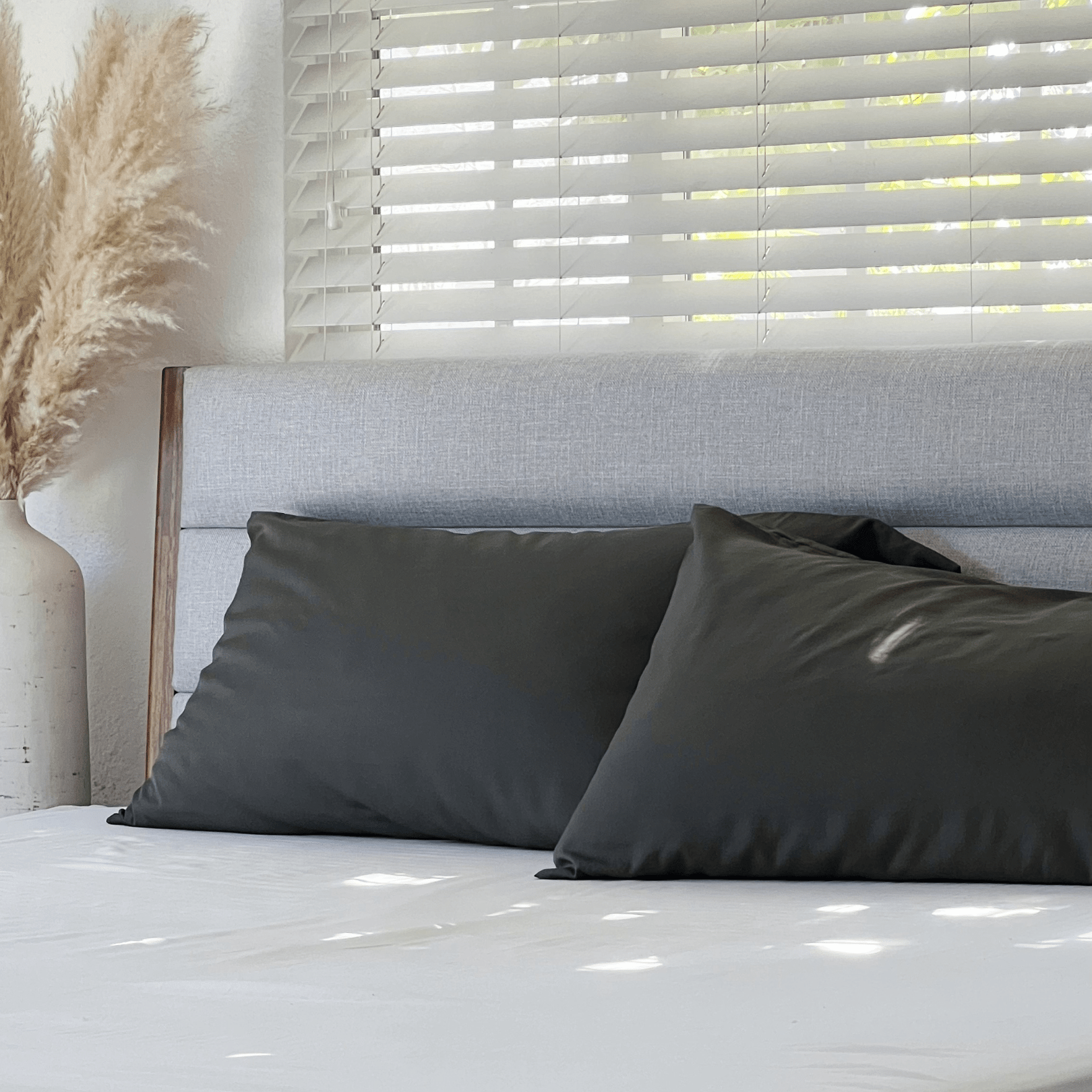 Bamboo Pillowcase Set 330TC Copper Infused