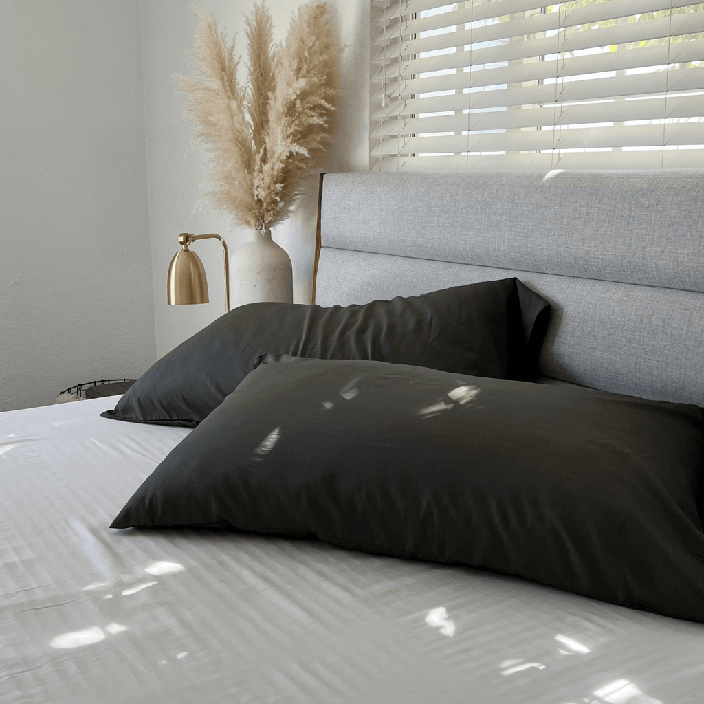 Bamboo Pillowcase Set 330TC Copper Infused