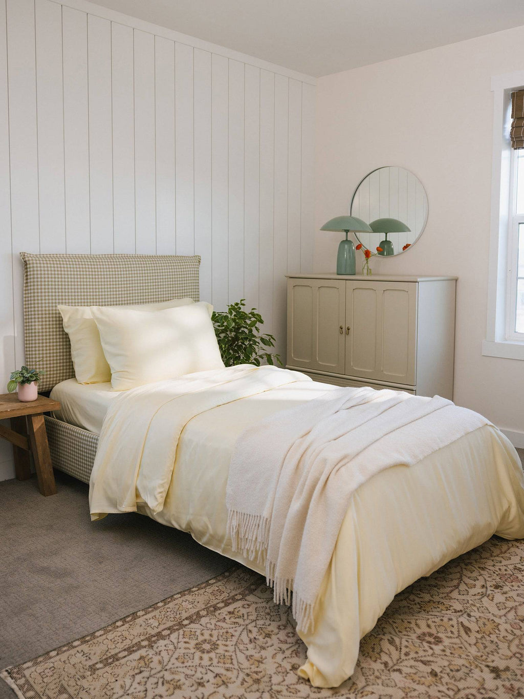 Premium Cooling Bamboo 1PC Duvet Cover 100% Bamboo Viscose