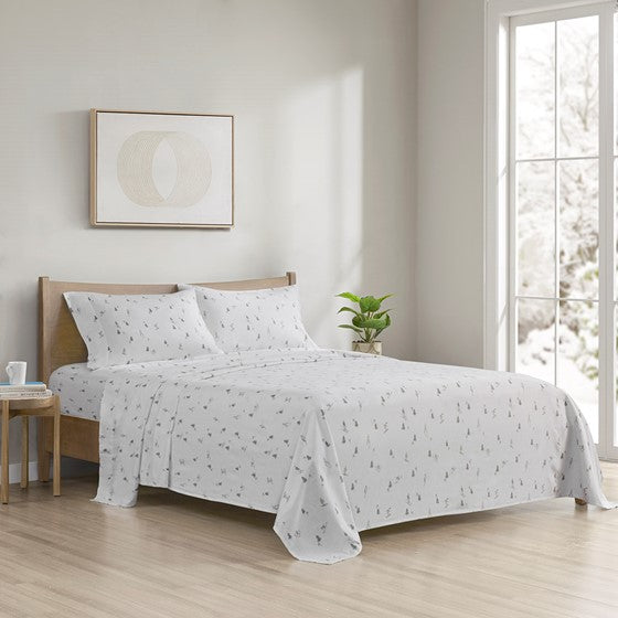 Ultra Soft Split King 5PC Flannel 100% Cotton Flannel Sheets