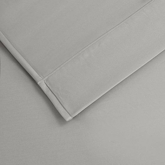 Madison Park Luxury 600TC 100% Pima Cotton Sheet Set With Beautiful Hem Stitching