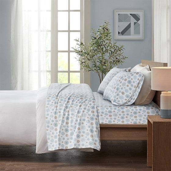Sleep Philosophy Flannel 100% Cotton Flannel Sheet Set Solid & Prints