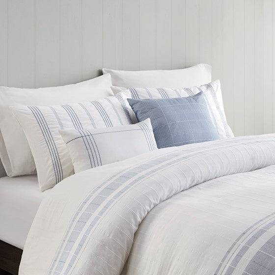 Morgan 5 Piece Cotton Jacquard Duvet Set