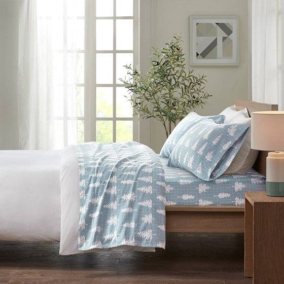 Ultra Soft Split King 5PC Flannel 100% Cotton Flannel Sheets